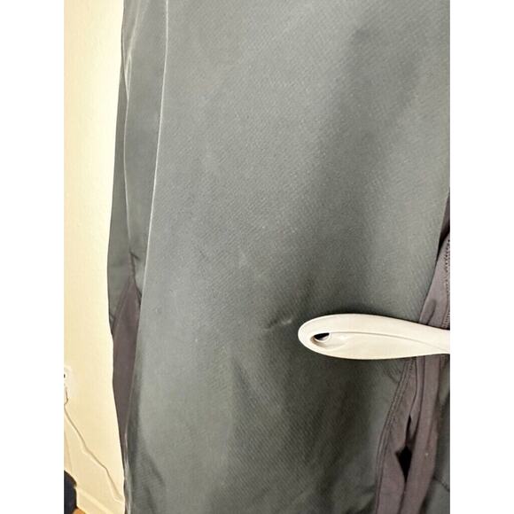 Men's Columbia Omni Shield Black Lined Jacket Coat Medium Collar Zip - Picture 8 of 13